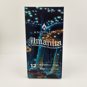 Amanita muscaria White Chocolate Bar by Anointed Brands